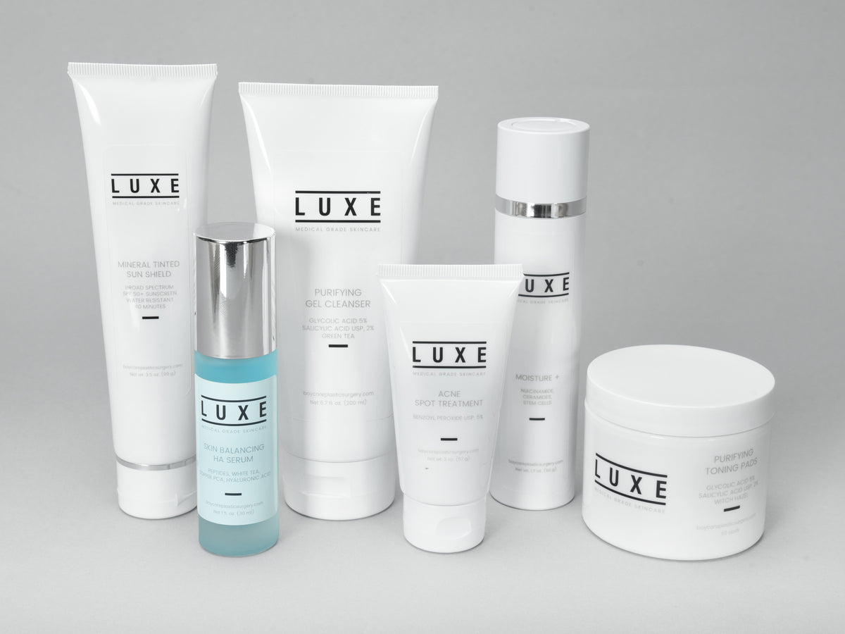 Deluxe Acne Kit with Tinted Sun Shield